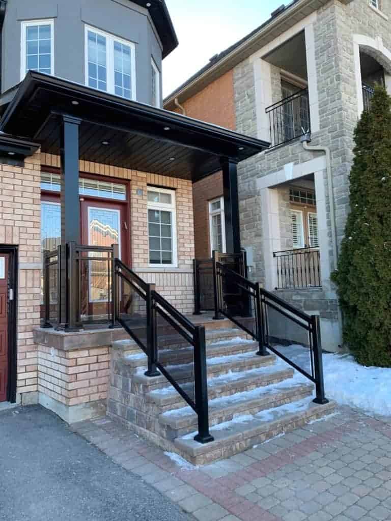 glass railings toronto